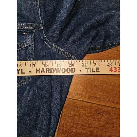 NWT! Tommy Hilfiger Belted Midi Denim Dress Size 8 - Picture 14 of 14